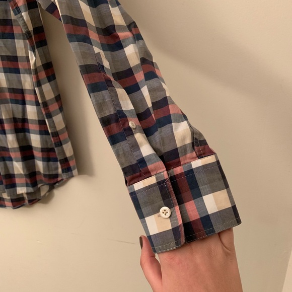 Billy Reid Plaid Button Down! - Picture 2 of 5